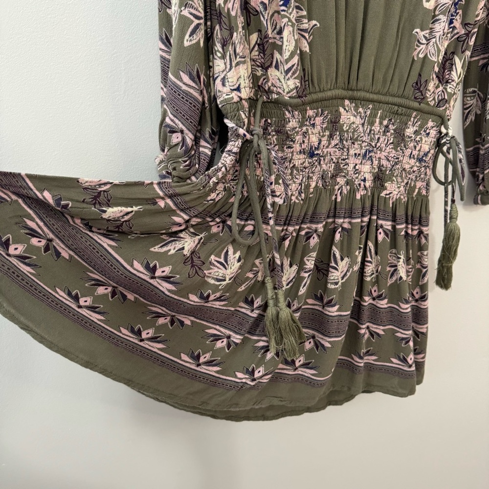 Free People Moonlight Drive Dress Floral Boho Small - Picture 7 of 16